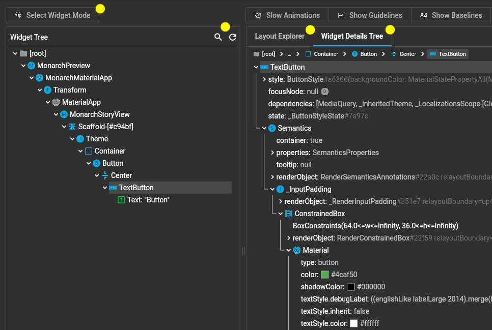 Widget Tree