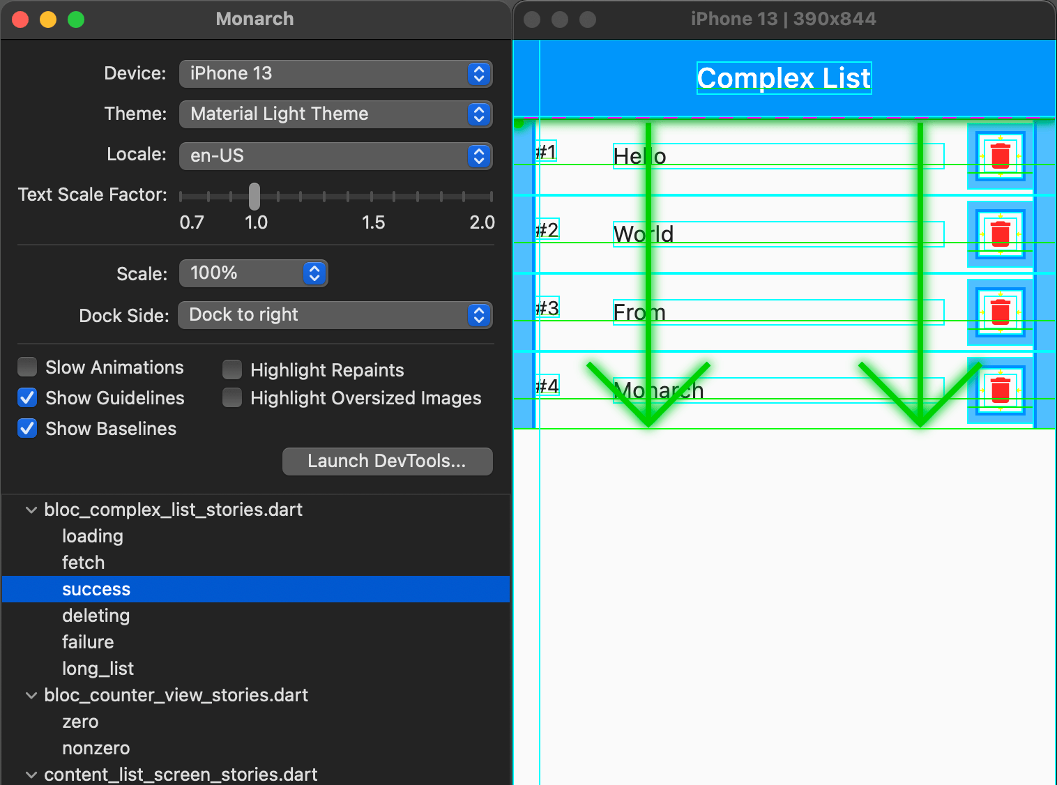 Debug Controls